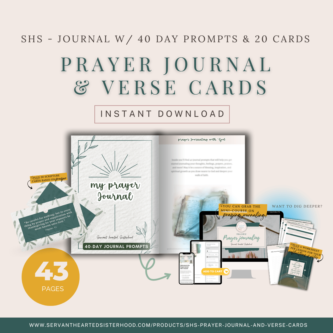 SHS Prayer Journal & Verse Cards