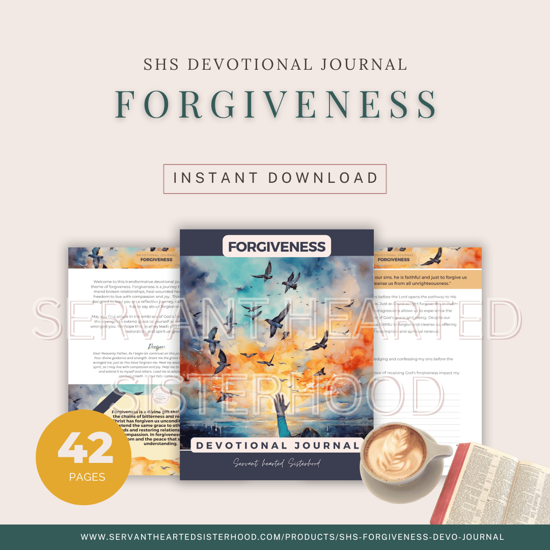 Forgiveness - SHS Devotional Journal (Instant Download)