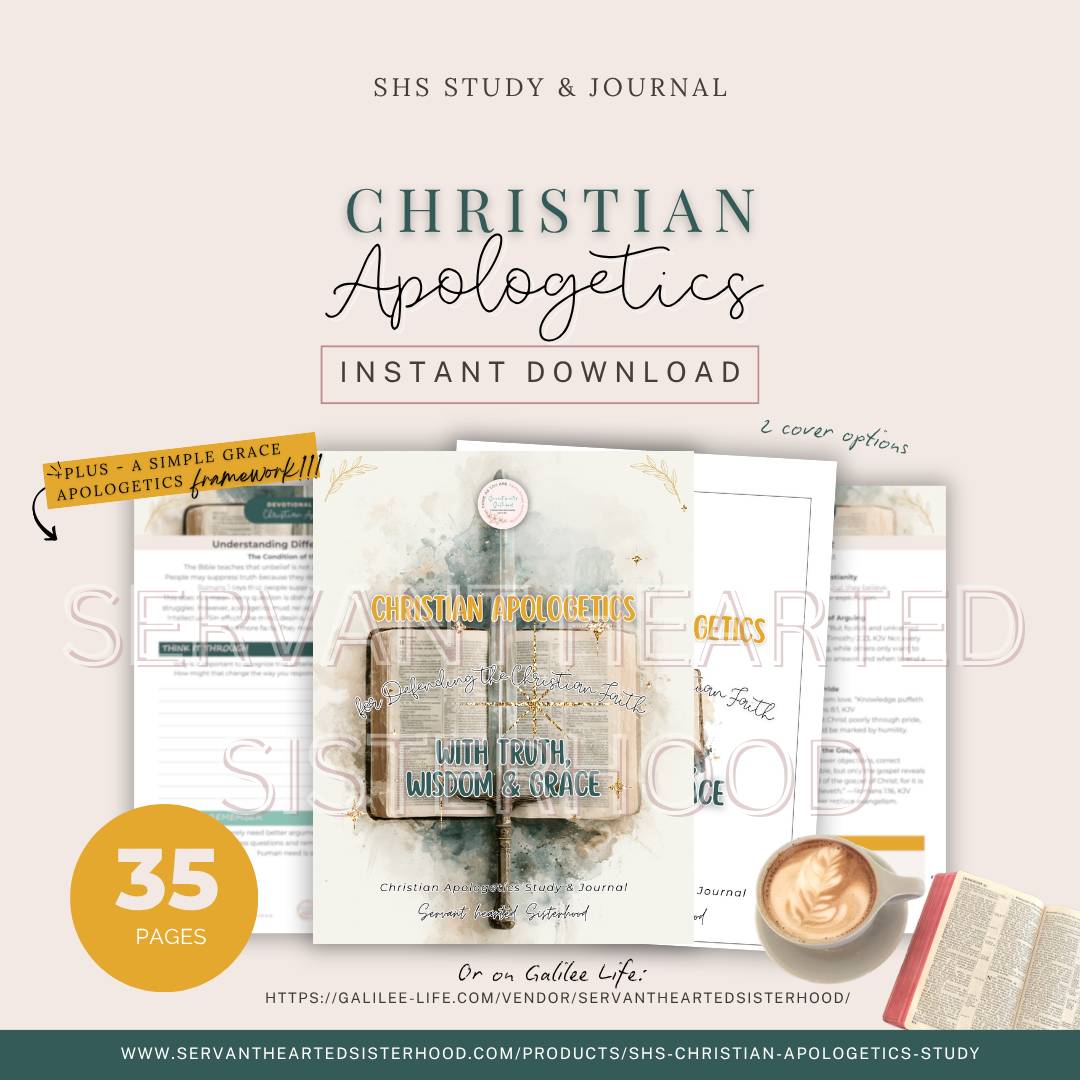 SHS Christian Apologetics Study & Journal (instant download)