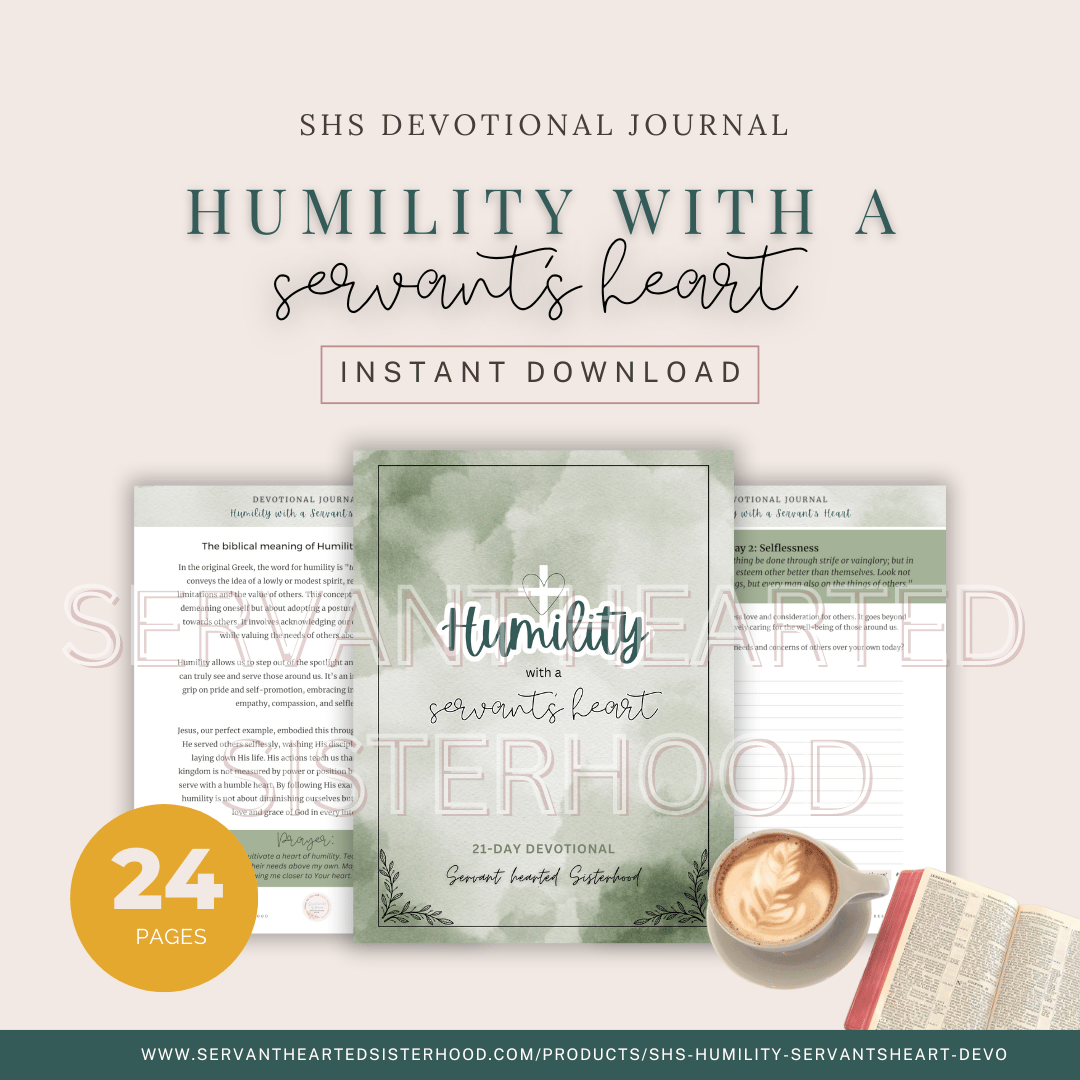 SHS Humility with a Servant's Heart 21-Day Devo (Instant Download)