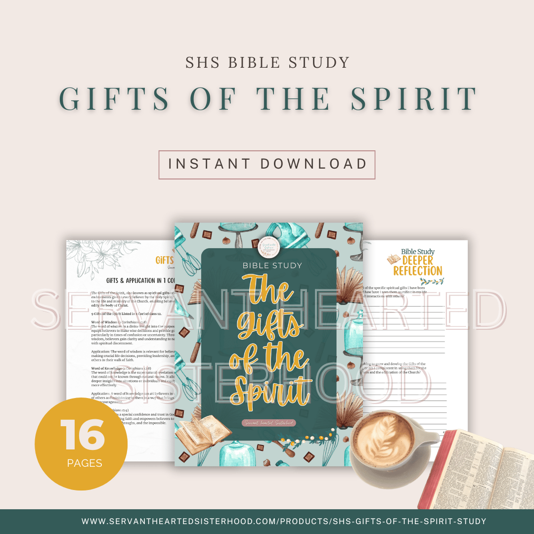 Gifts of The Spirit - SHS Bible Study (Instant Download)