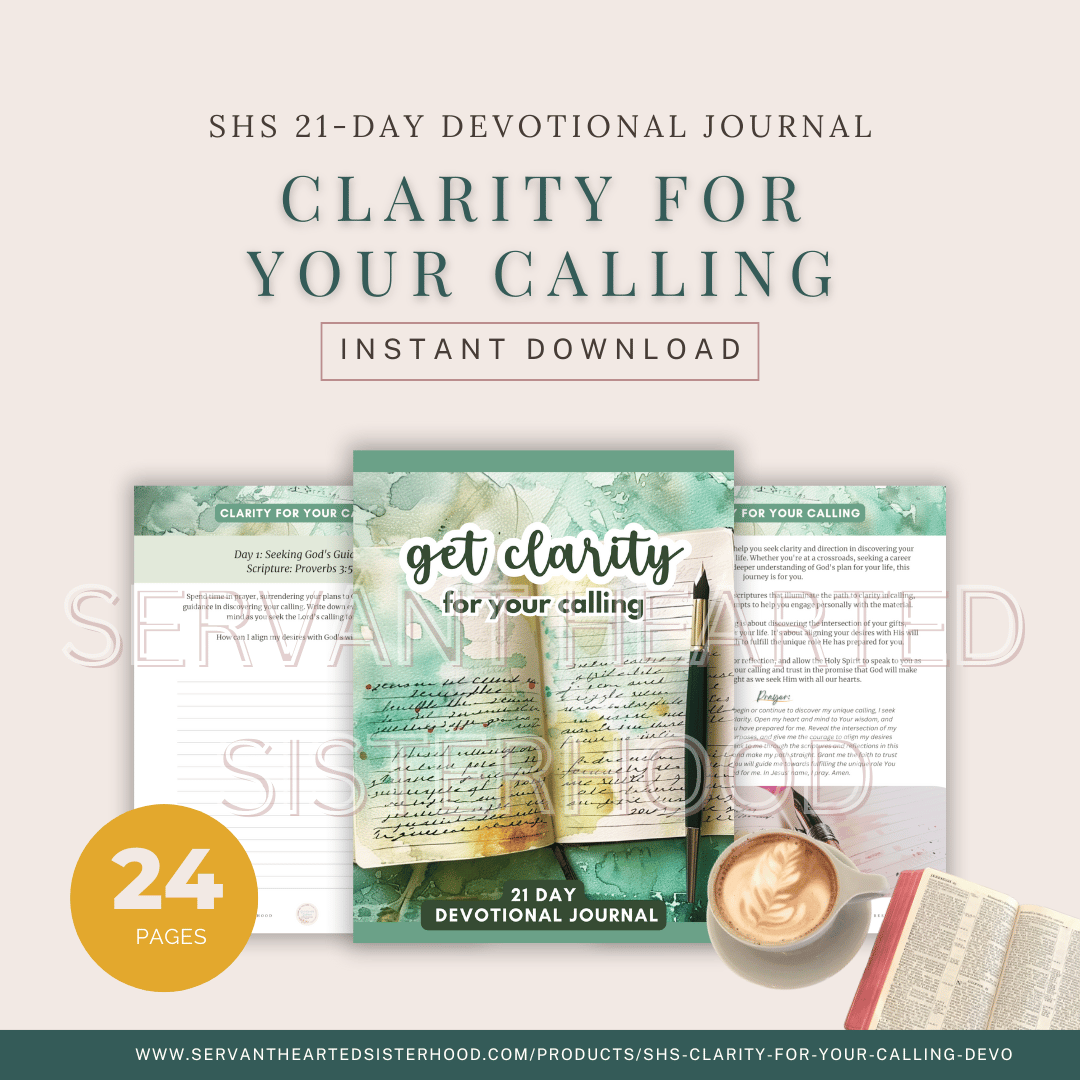 Clarity for Your Calling - SHS 21-Day Devotional Journal (Instant Download)