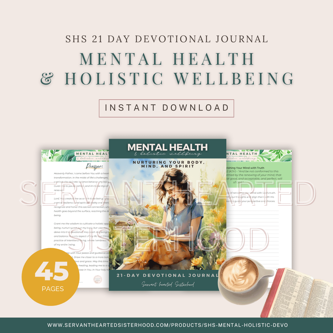 Mental Health & Holistic Wellbeing - SHS 21-Day Devotional Journal