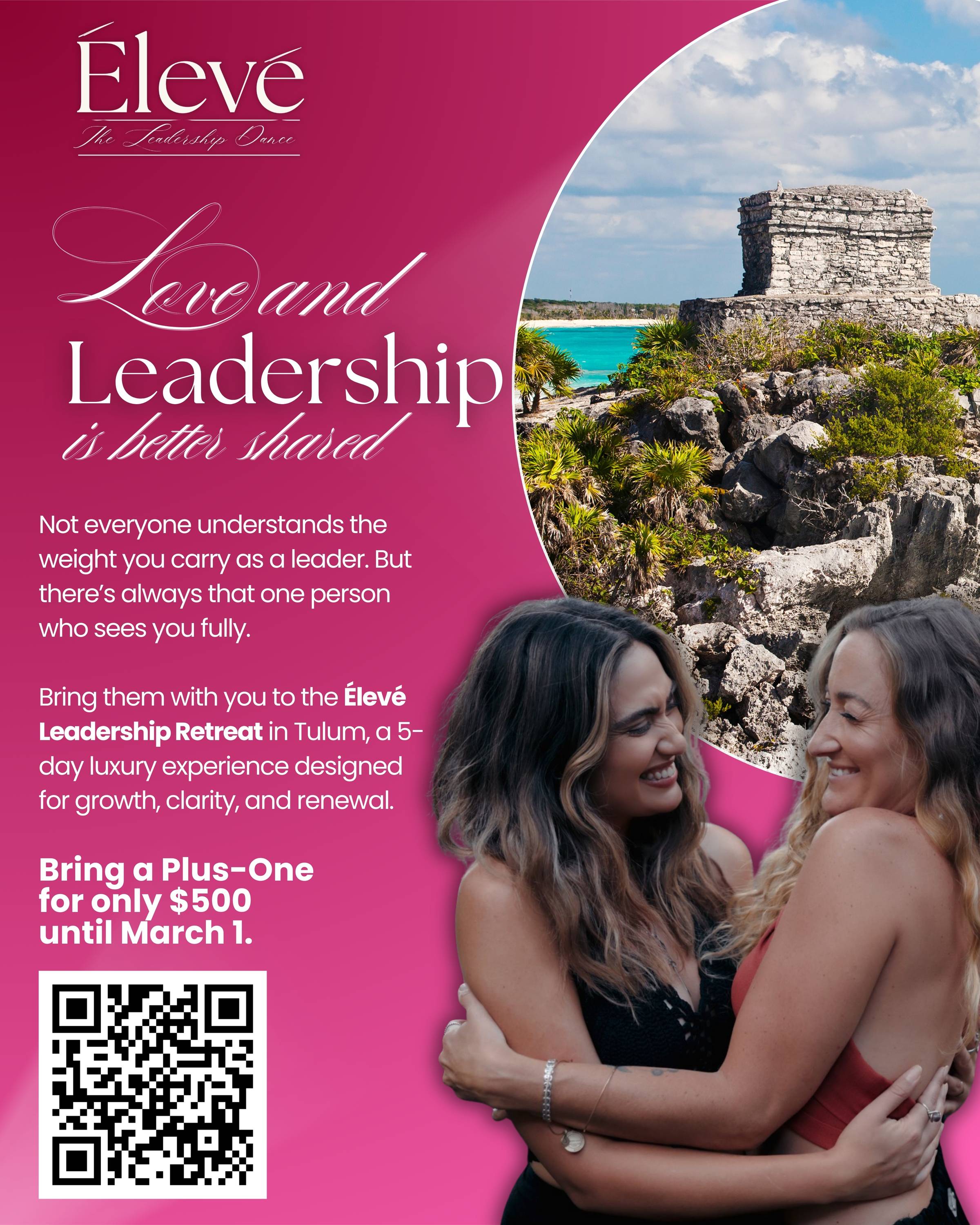 Valentine's Day Promo for Eleve Leadership Retreat. 