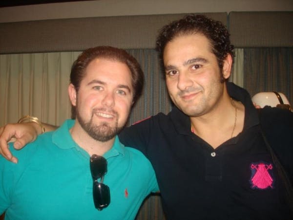 Flamenco4U Founder, Ben Stubbs, with Flamenco Guitar Master, Diego del Morao