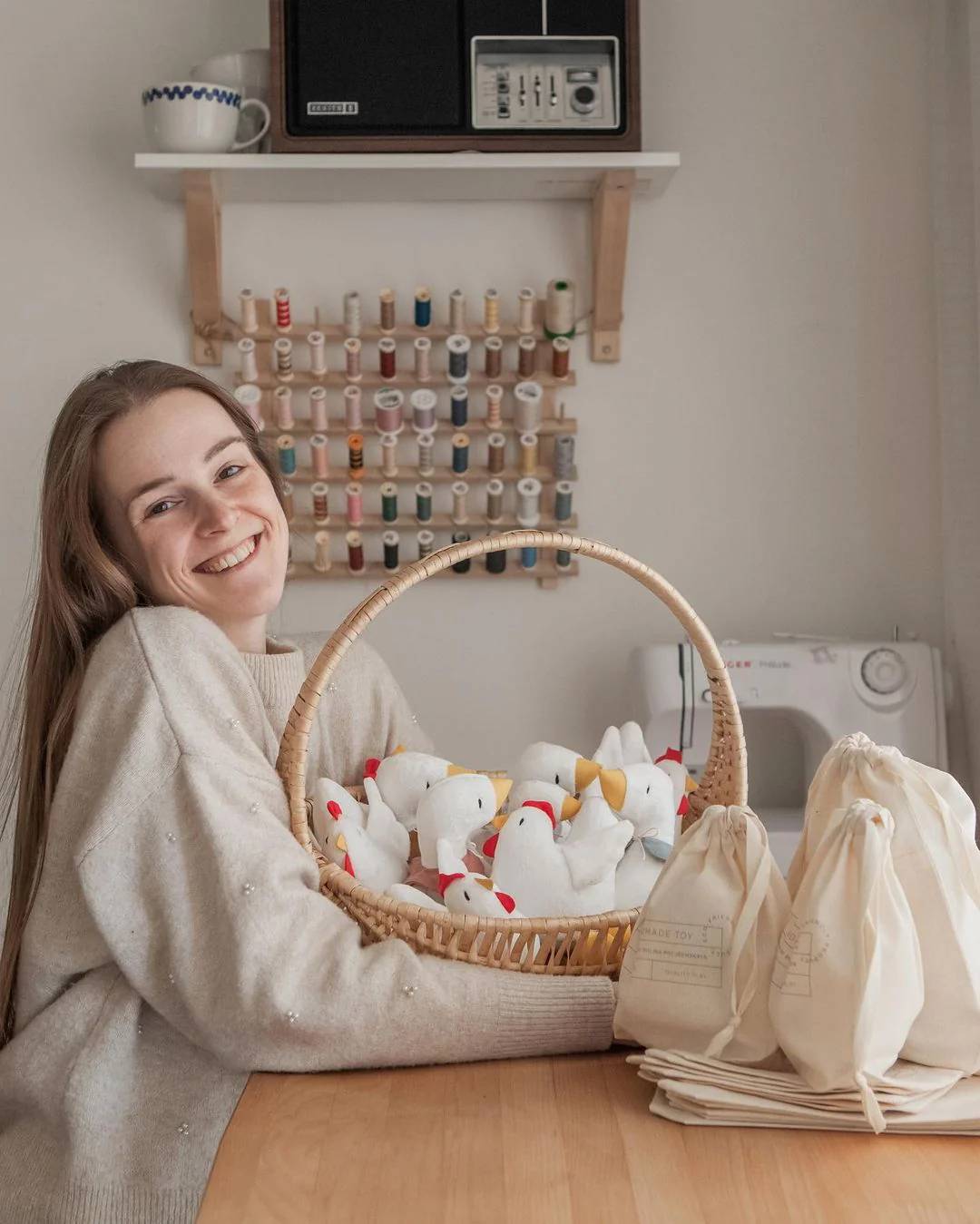 Toysbypolina handmade plush animals and sewing patterns