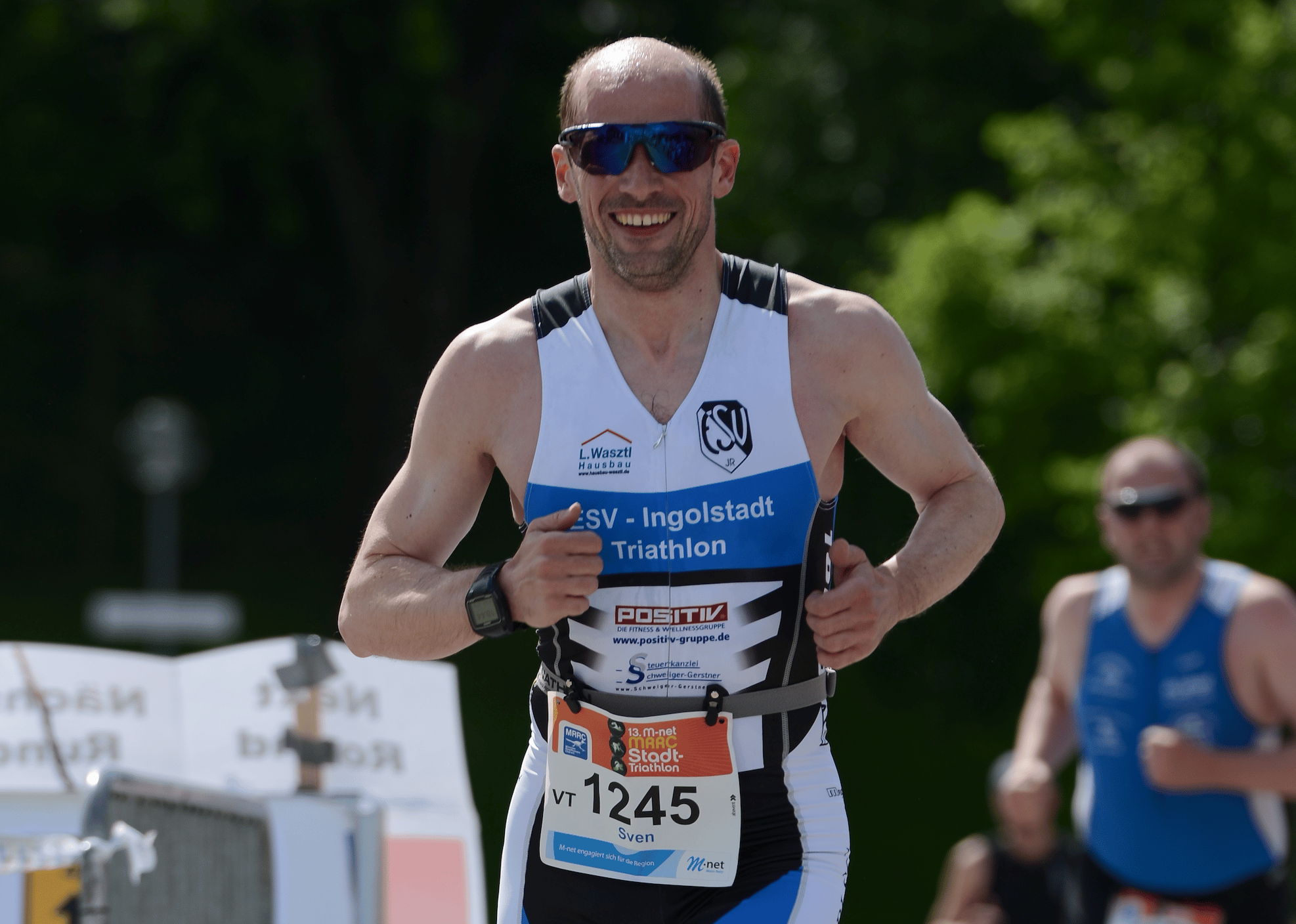 1st Triathlon Run of Sven in Munich