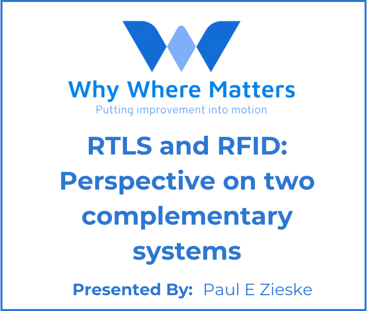 RTLS and RFID: Perspective on two complementary systems