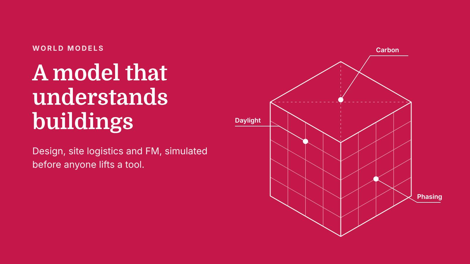 A model that understands buildings