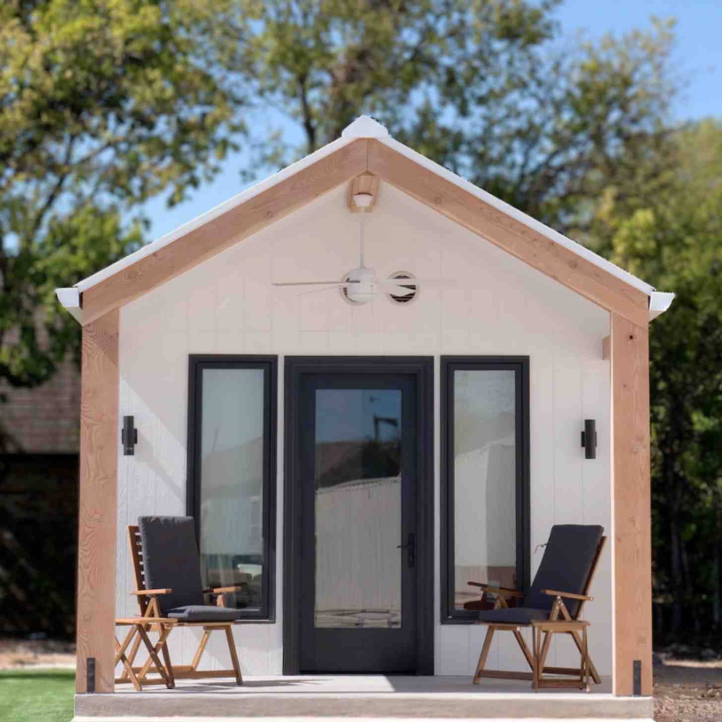 Exterior of tiny home