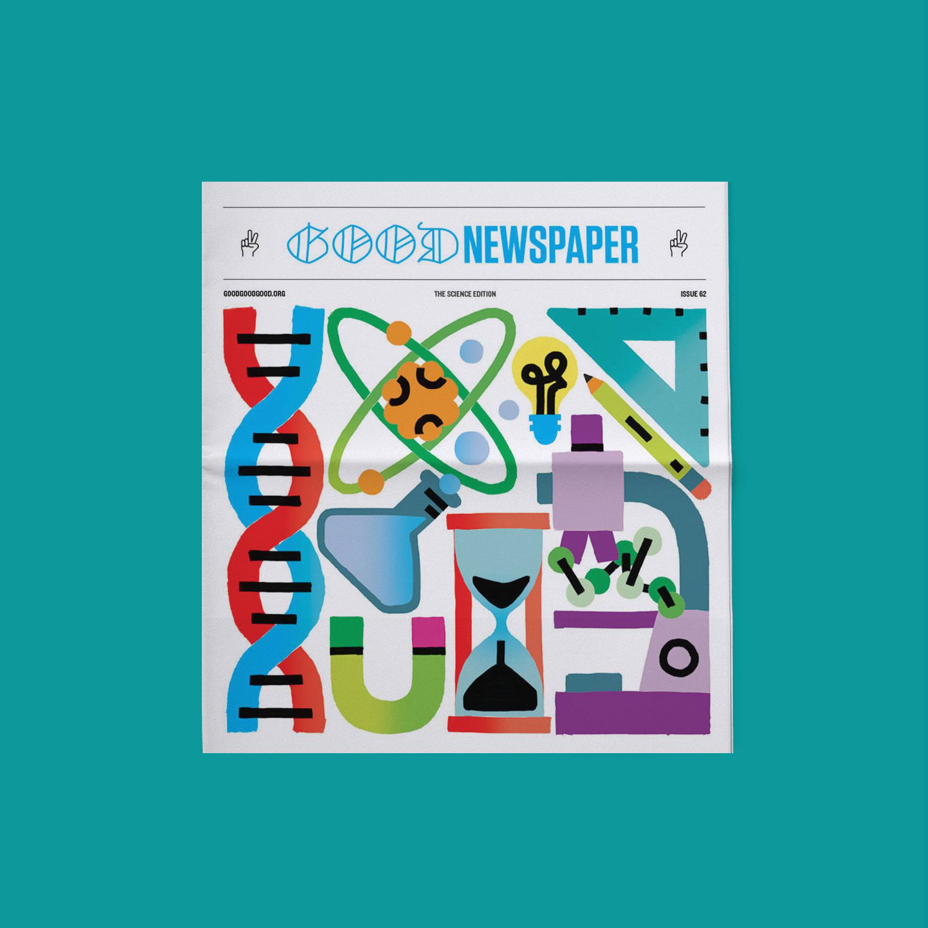 Cover of the Goodnewspaper: The Science Edition