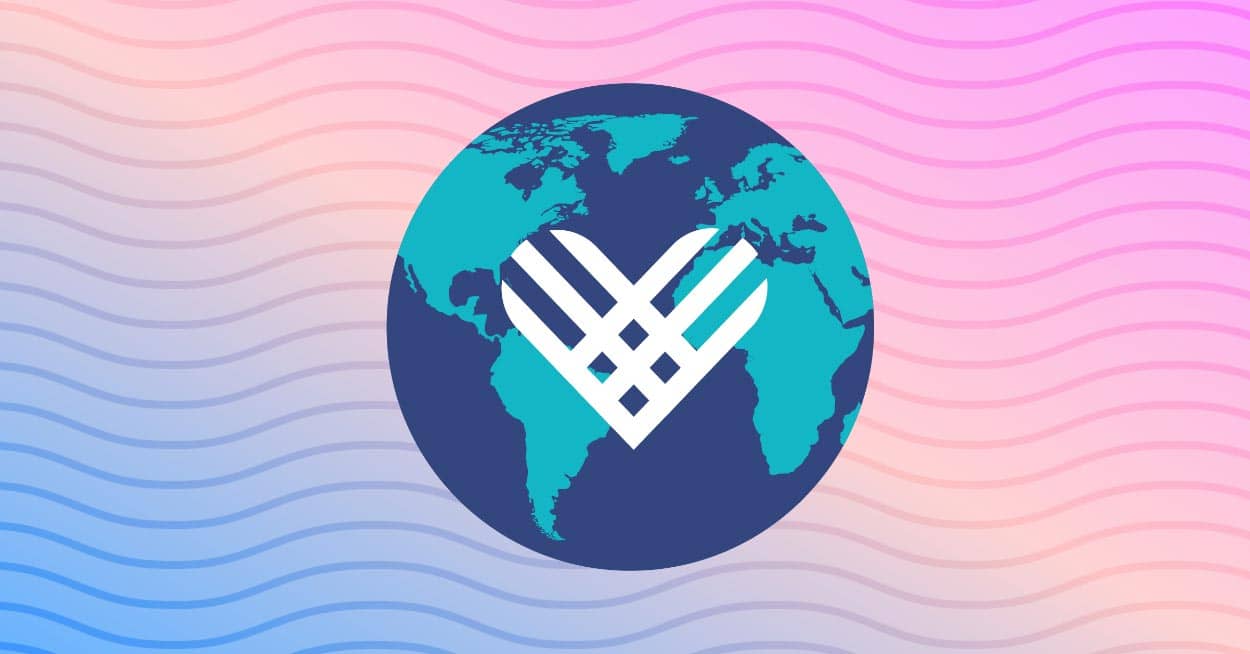 Giving Tuesday logo on a gradient background