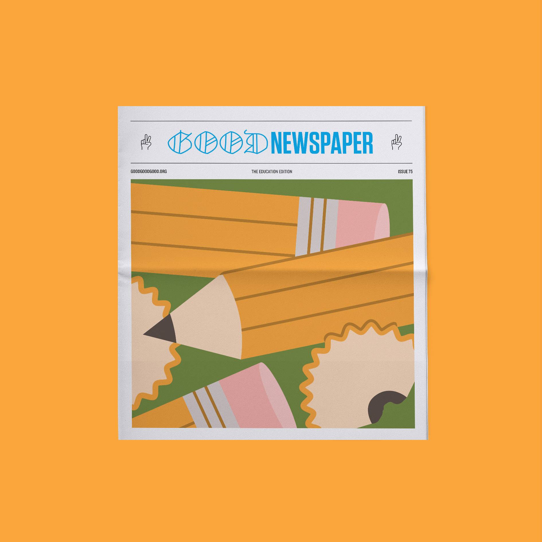 Cover of The Education Edition of the Goodnewspaper