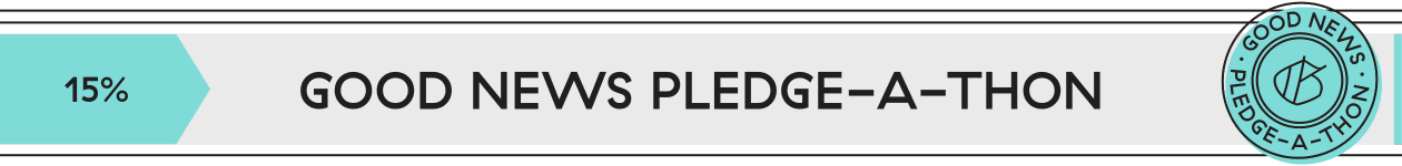 15% progress to Pledge-a-Thon goal