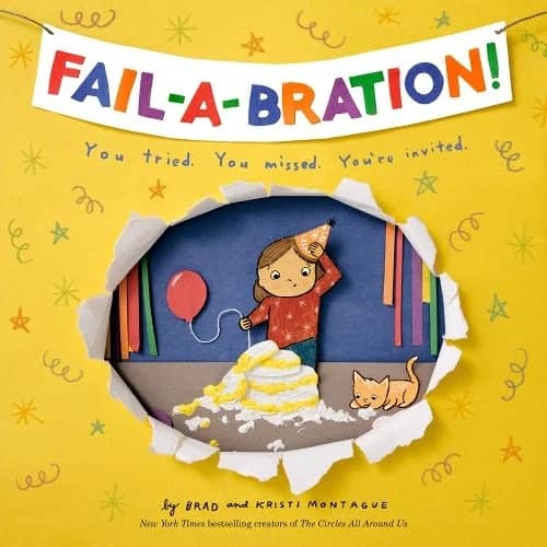 Book cover of "Fail-A-Bration!" by Brad and Kristi Montague