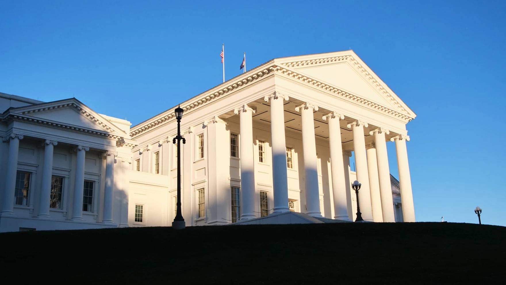 Exterior of Virginia Capital building