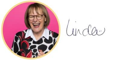 Linda's handwritten signature