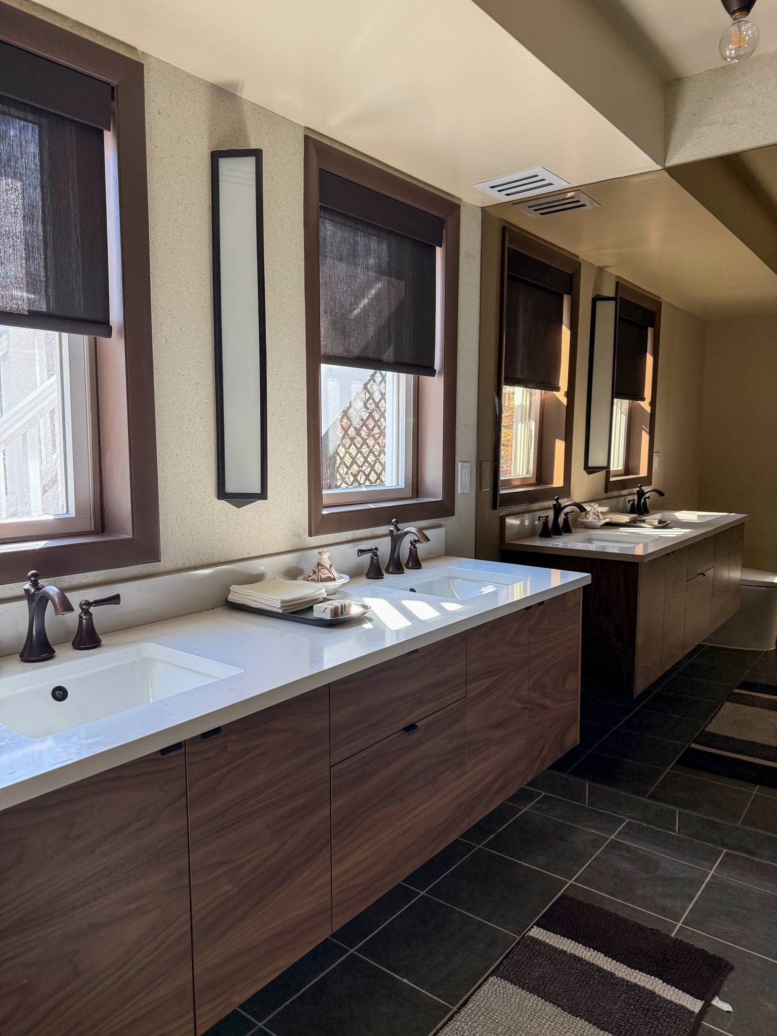 A bathroom in westchester