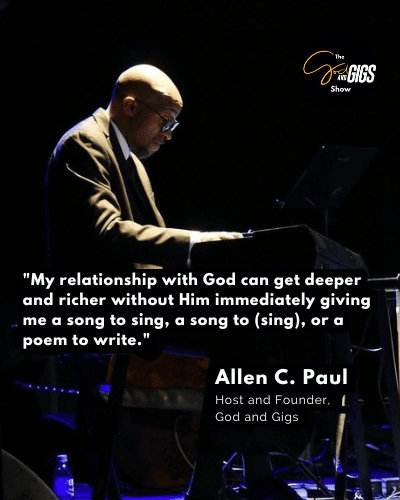 Quote from Allen Paul on Creativity and Faith