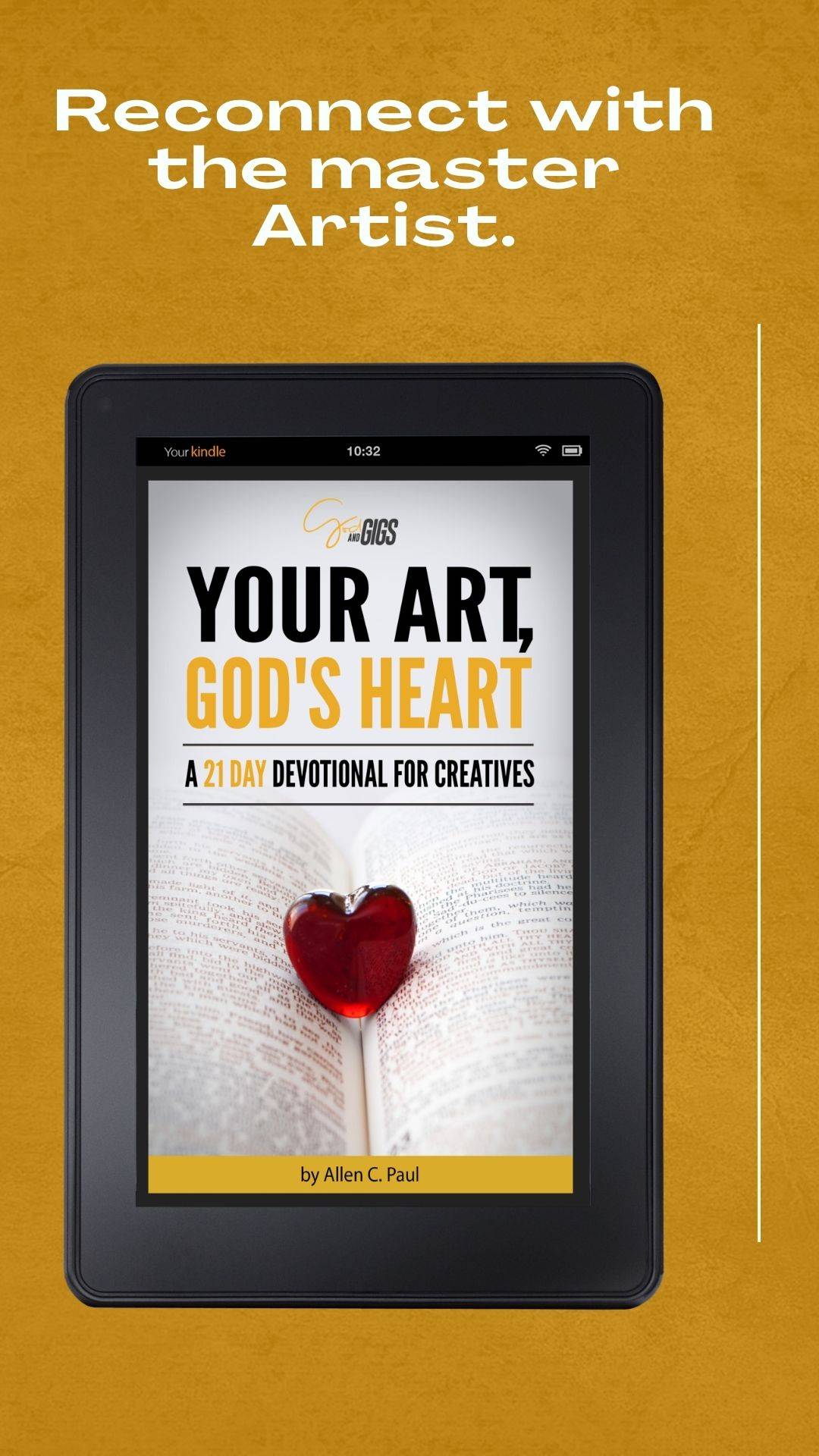 Your Art, God's Heart: A 21 Day Devotional for Creatives (PDF Edition)