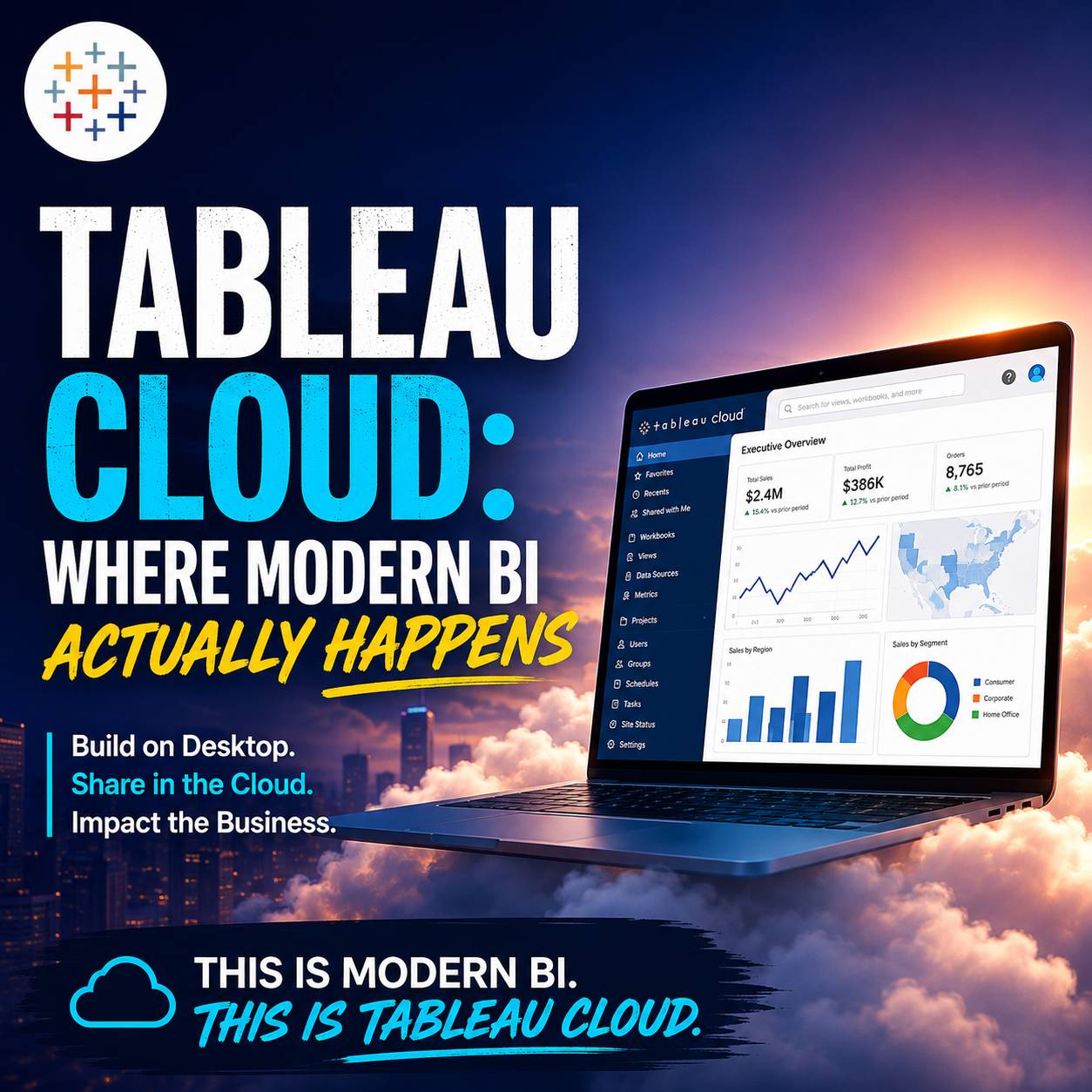 Tableau Desktop and Tableau Cloud working together