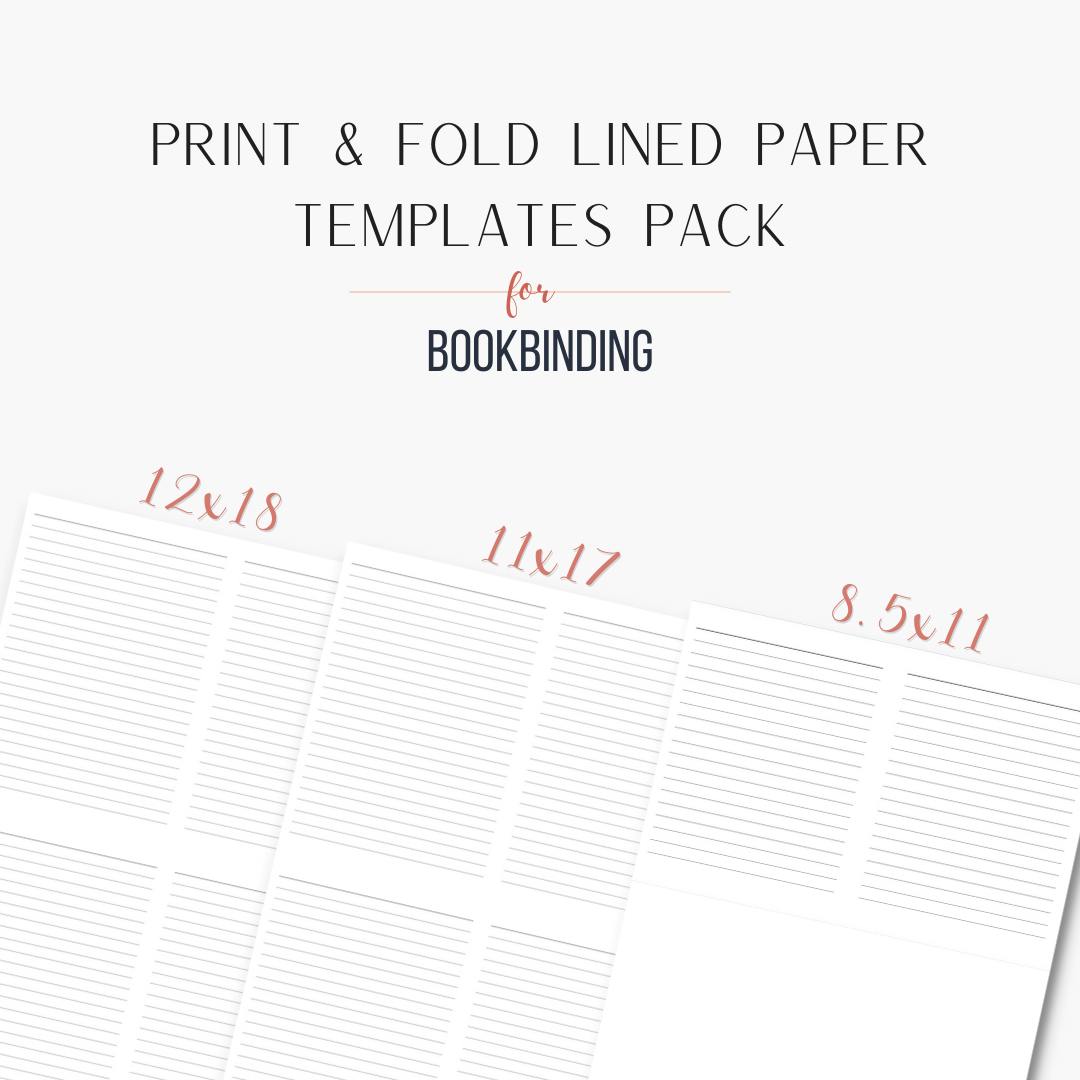 print and fold templates