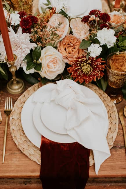 Fantail Weddings Styling Guide