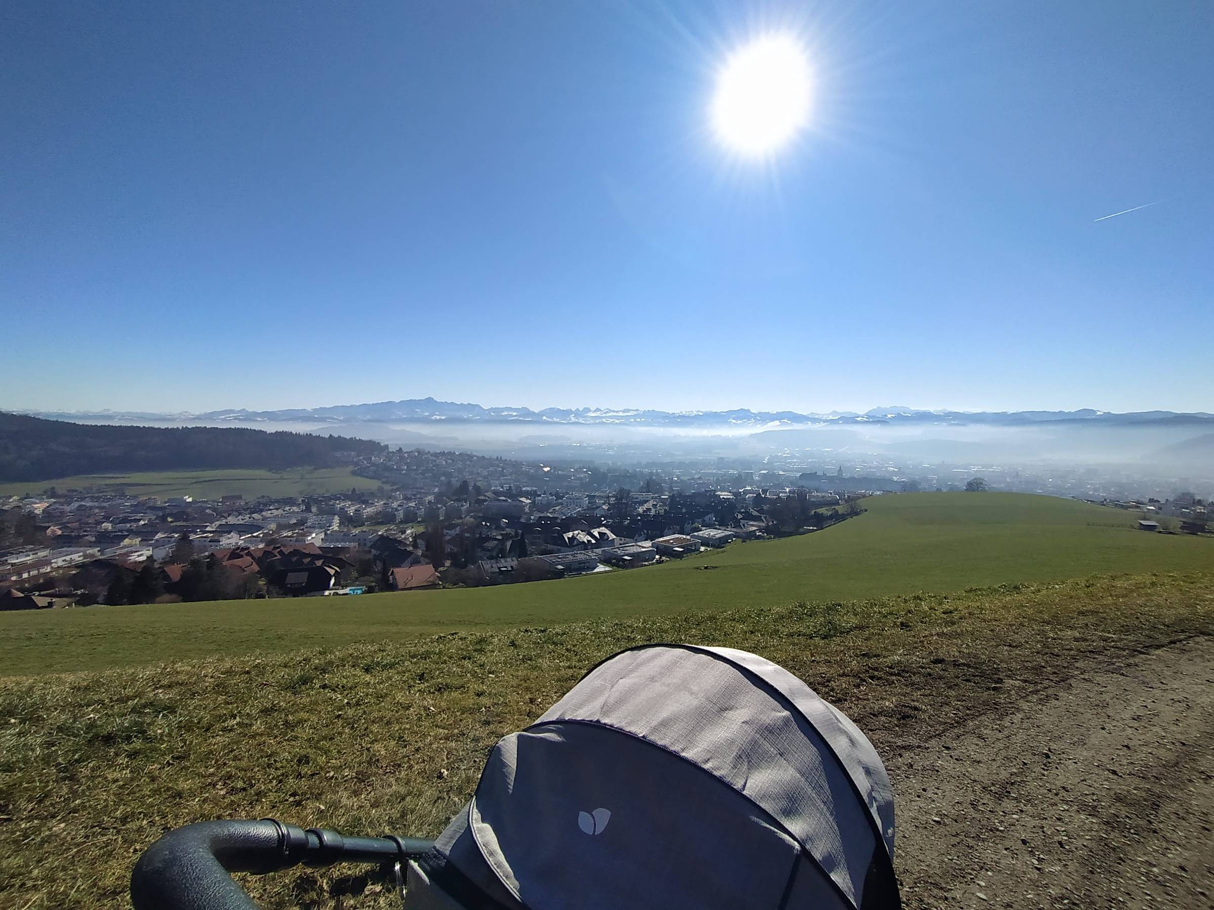 Spaziergang im Sonnenschein