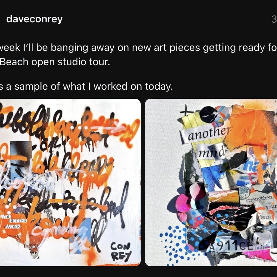 a post from @daveconrey on threads app