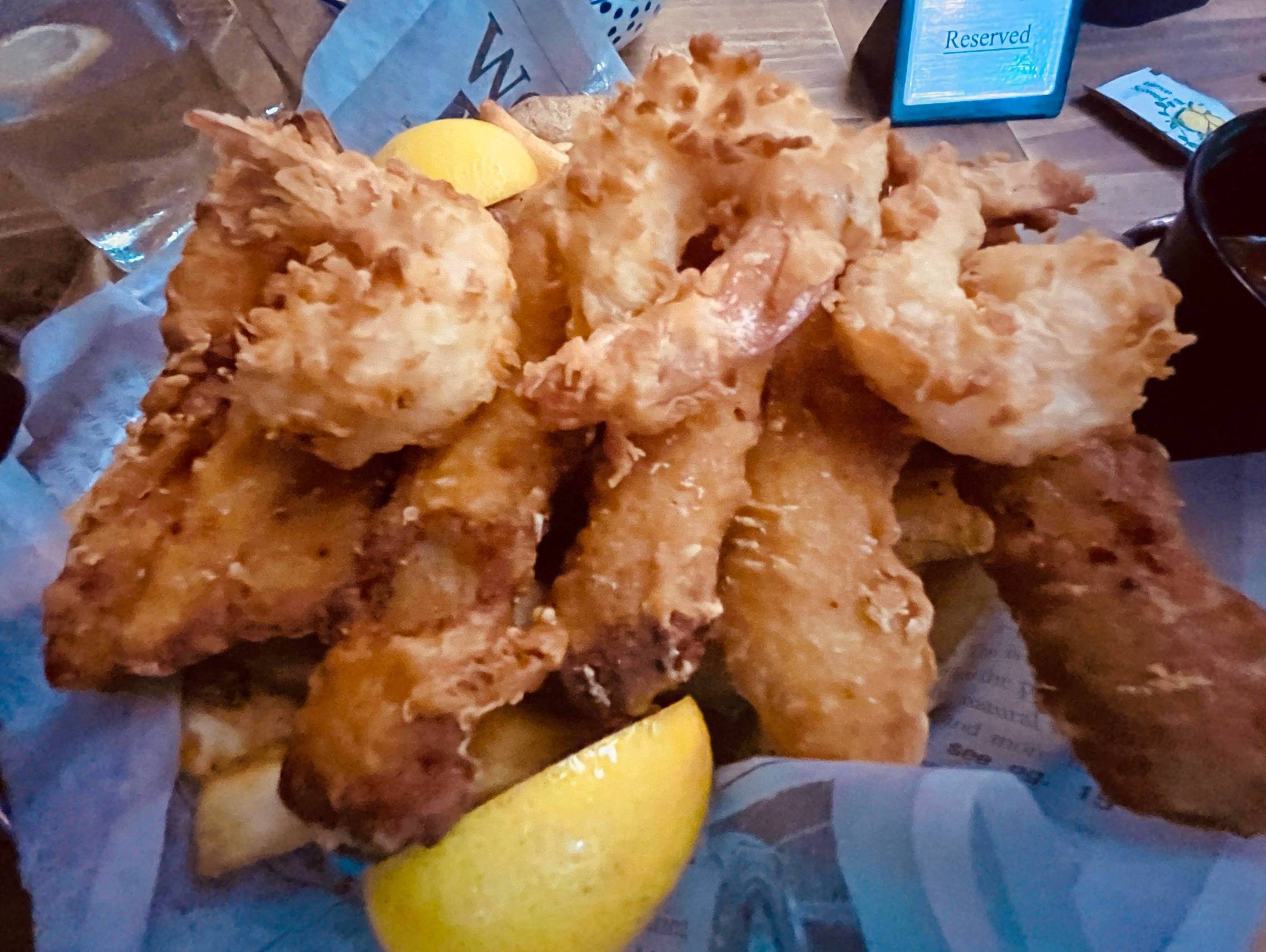 Guiness Fish, Shrimp & Chips from McGarity's Irish Pub in Eureka Springs