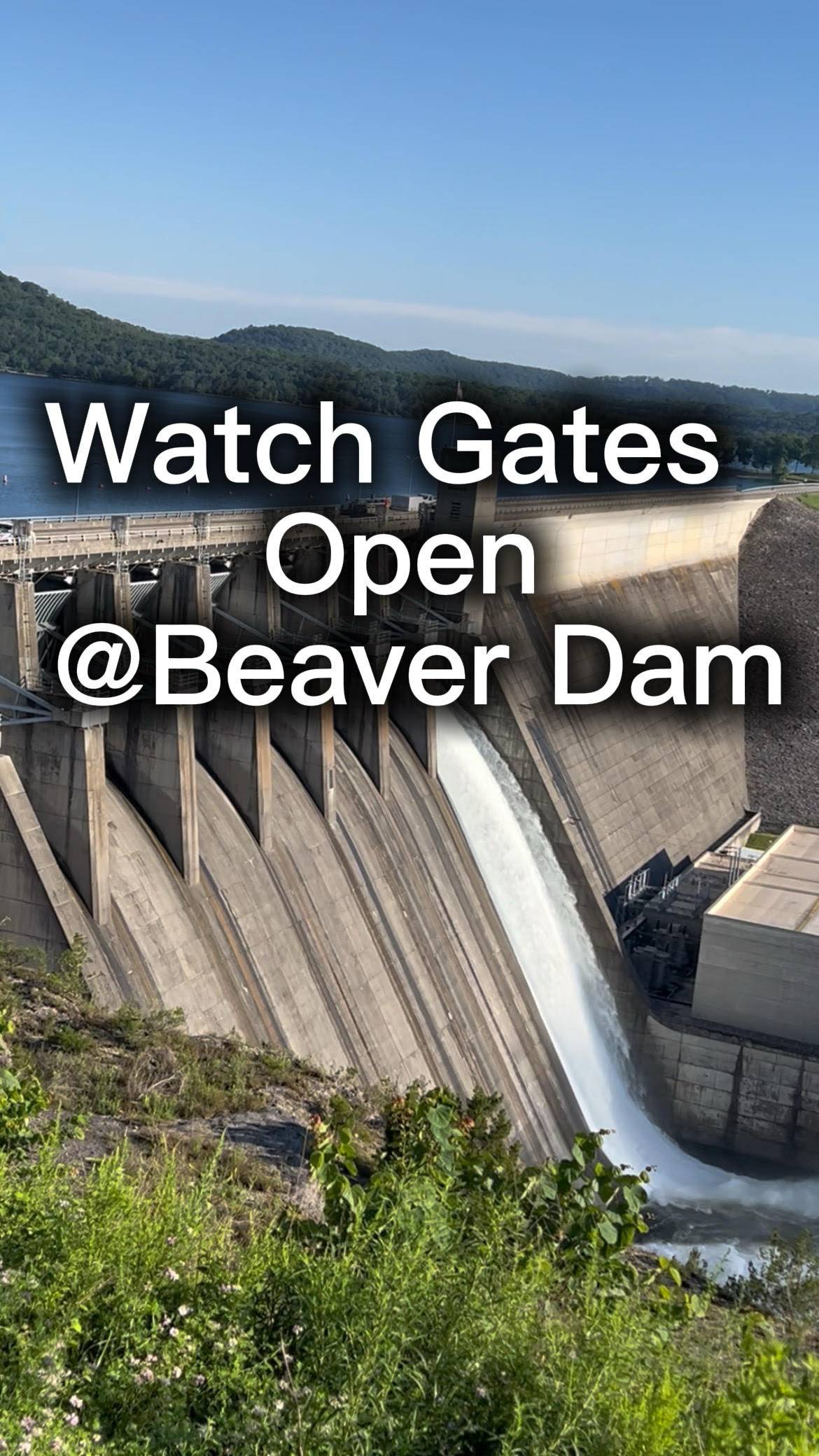 beaver dam gates are open