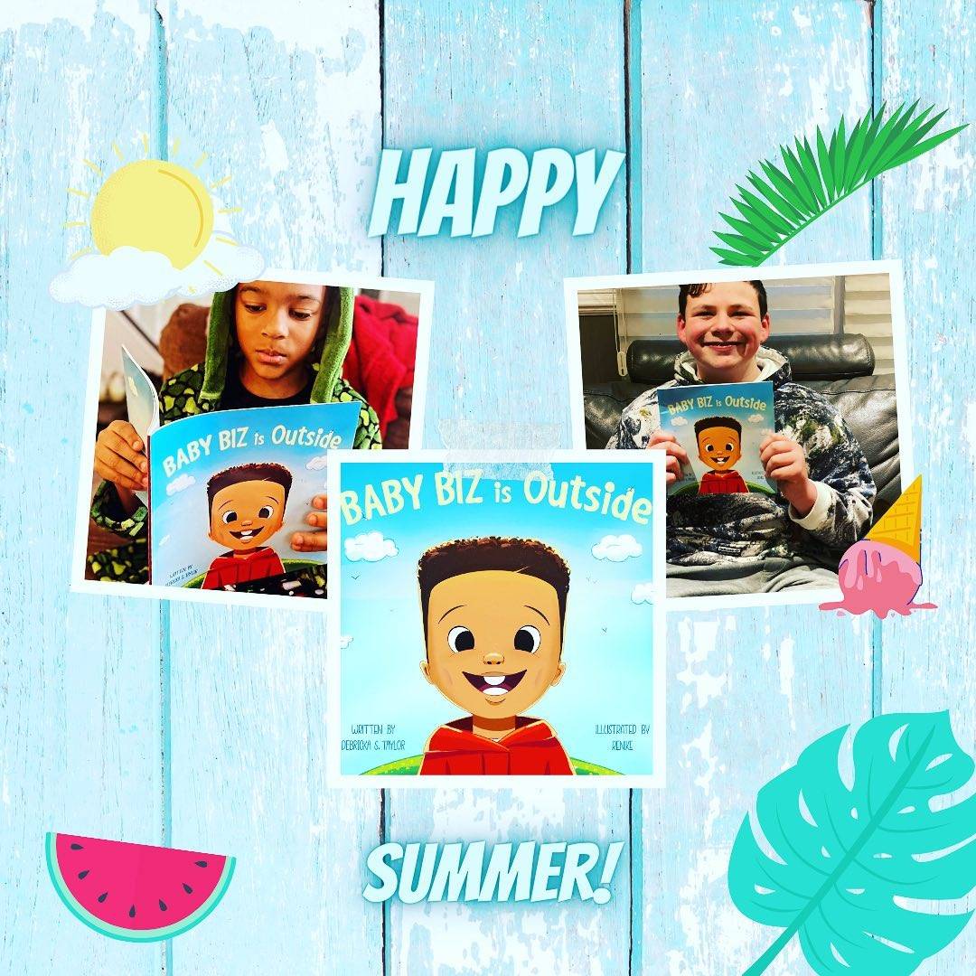 Hope you are all enjoying the summer days outside as much as you can.

Baby Biz loves the freedom of being outdoors in beautiful weather. 

I love the warmth of the sun on my skin. ☀️

What do you love most about summer? 

Link in bio to purchase a copy for your little one & sign up for the mailing list for freebies.

#babybizisoutside #enjoy 
#freebies #mailinglist #subscribe #kids
#kidslit #summer #fun #sunshine
#funinthesun #enjoy #children
#childrensbooks #outdoors #outside