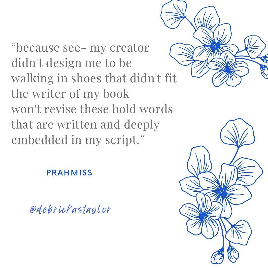 I’m a lover of deep poetic words. Words that stimulate my mind, heart, and spirit. 💫

Words strung together are a vehicle and a catalyst for so many things. 

They motivate, inspire, and connect us to one another and the world beyond our doors. 

Thank you @prahmiss for being a powerful wordsmith and sharing your gift. 🤍 Go listen on her page to her poem: not like her