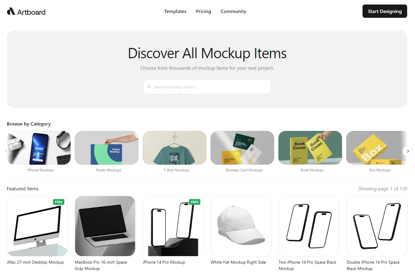 Artboard Studio - discover all mockups