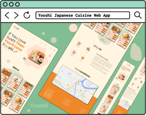 I Built This - Sushi website