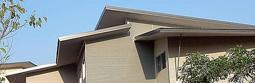 Example of a shed roof.