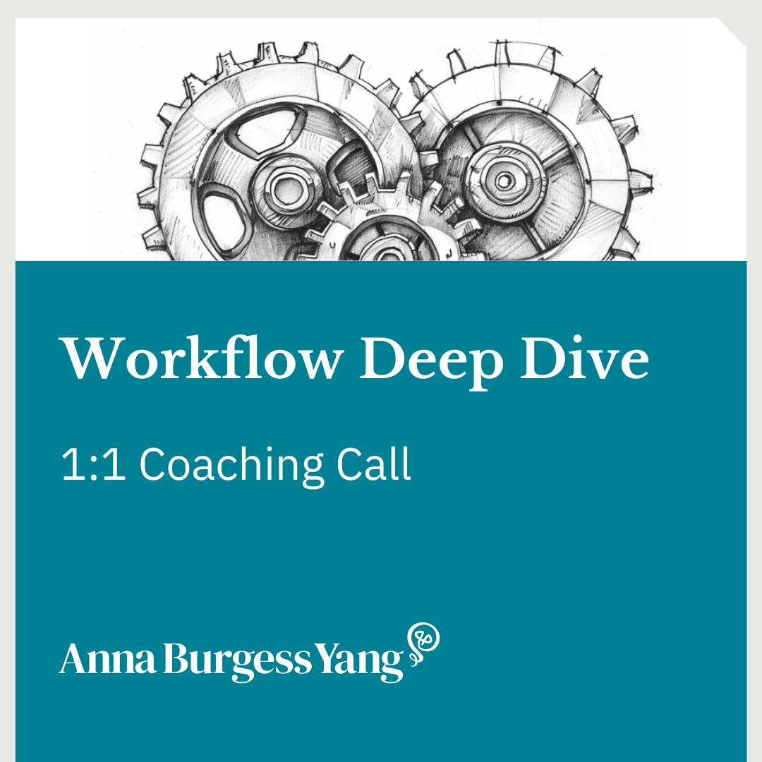 1:1 Workflow Coaching