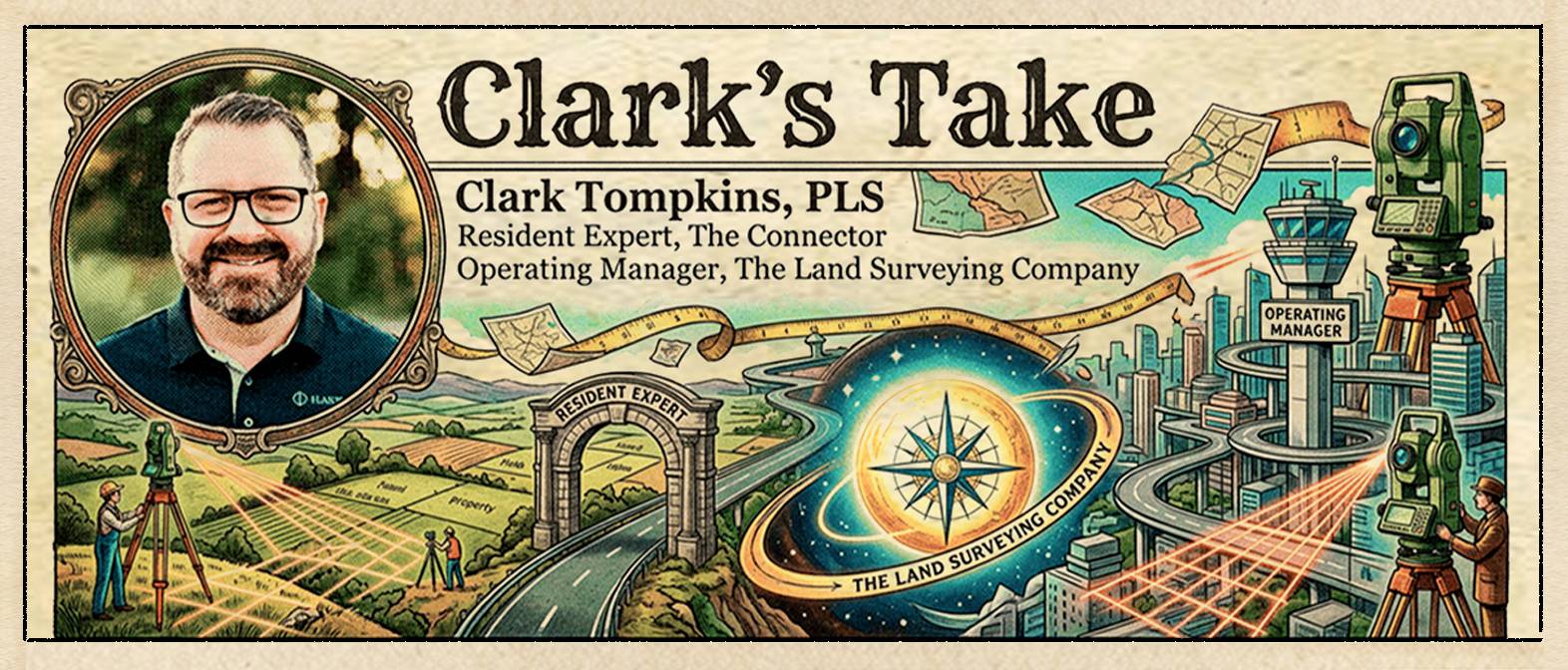 Clark's Take — Clark Tompkins, PLS — Resident Expert, The Connector