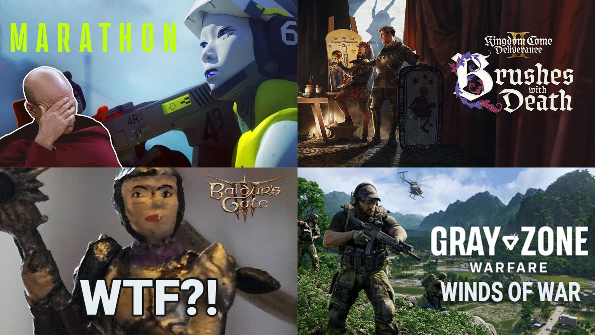 Marathon e Bungie nei guai, DLC di KCD2, scam delle miniature di BG3, nuovo capitolo per GZW