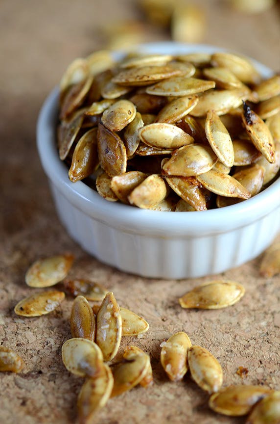 roasted pumpkin seeds