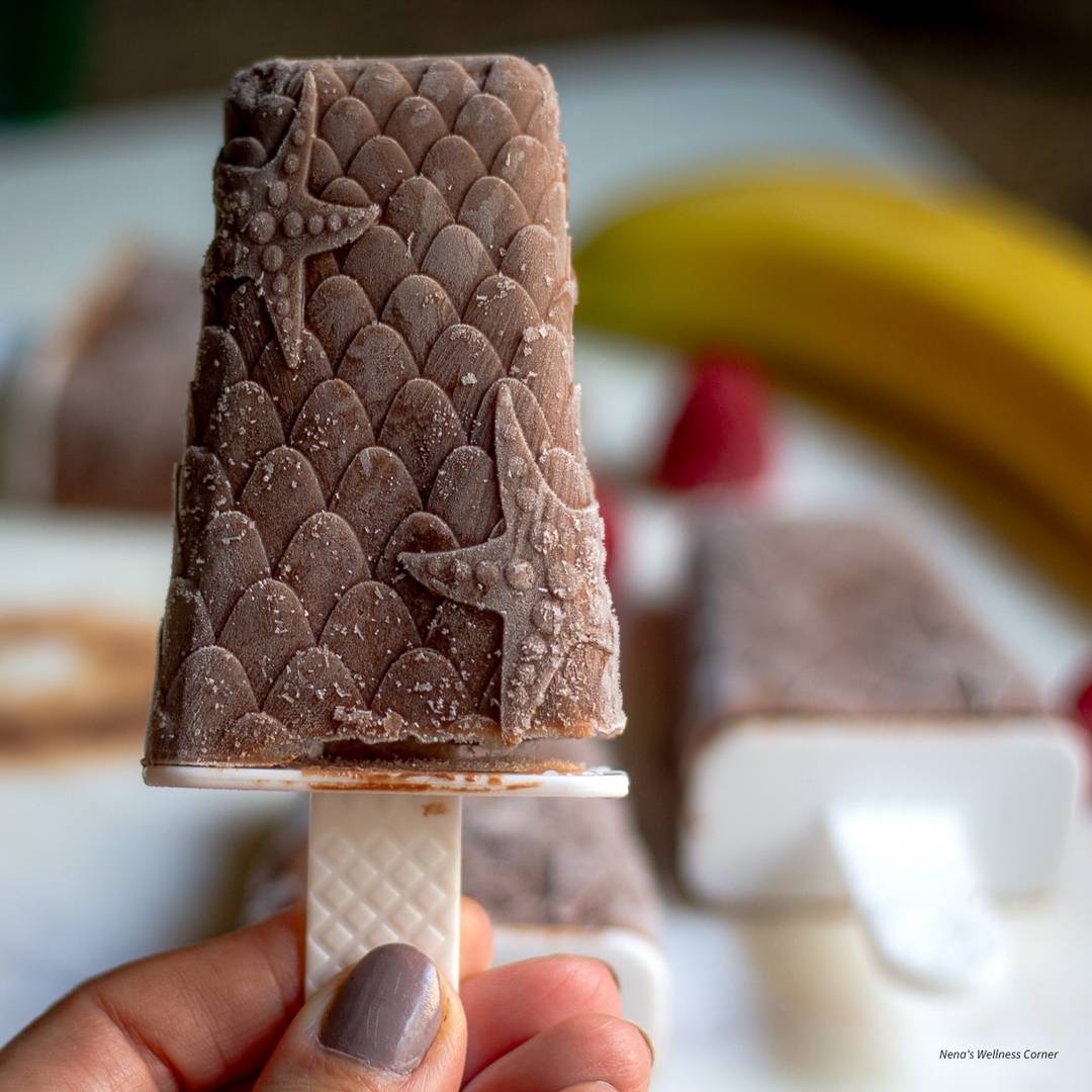 Chocolate Banana Popsicles