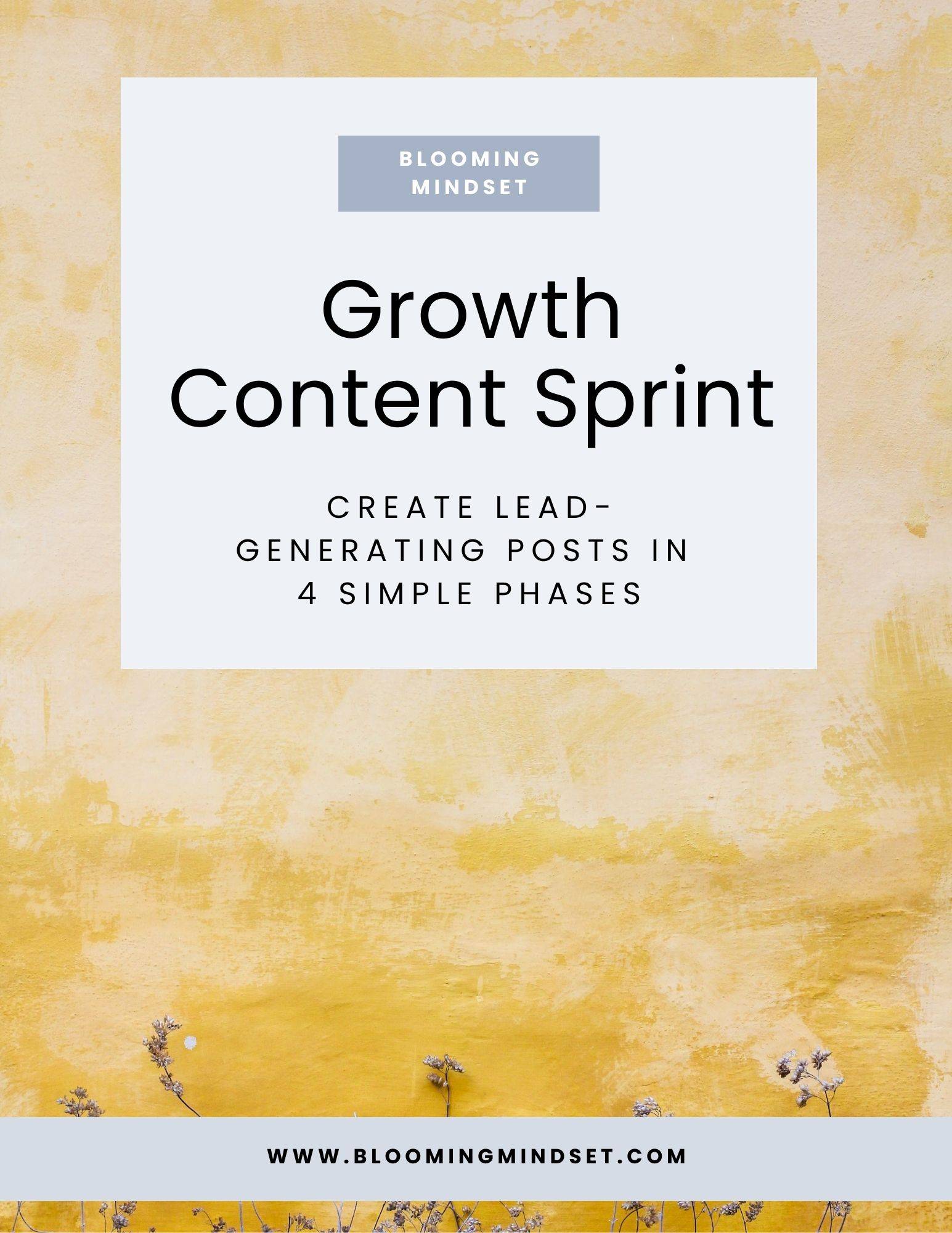 The Growth Content Sprint