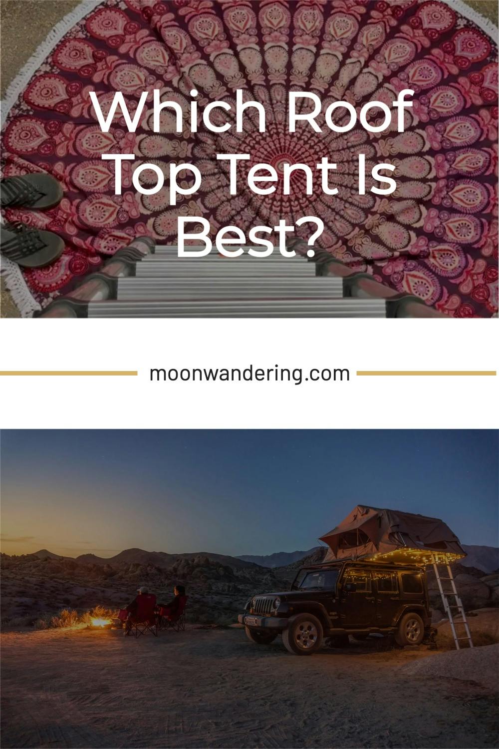 which roof top tent is best (pin)