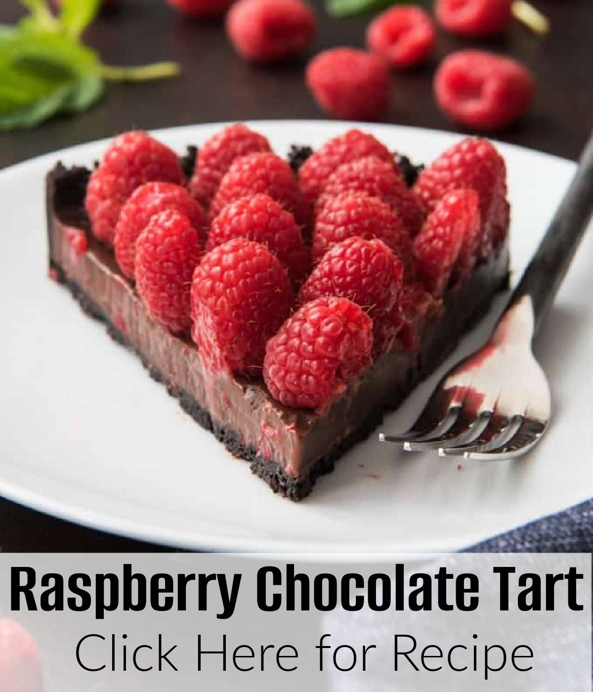 An image of Raspberry Chocolate Tart