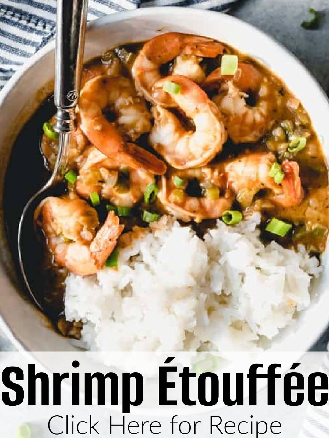 An image of Shrimp Étouffée in a bowl.