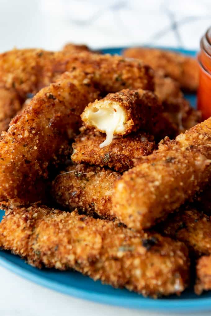 Homemade Mozzarella Sticks