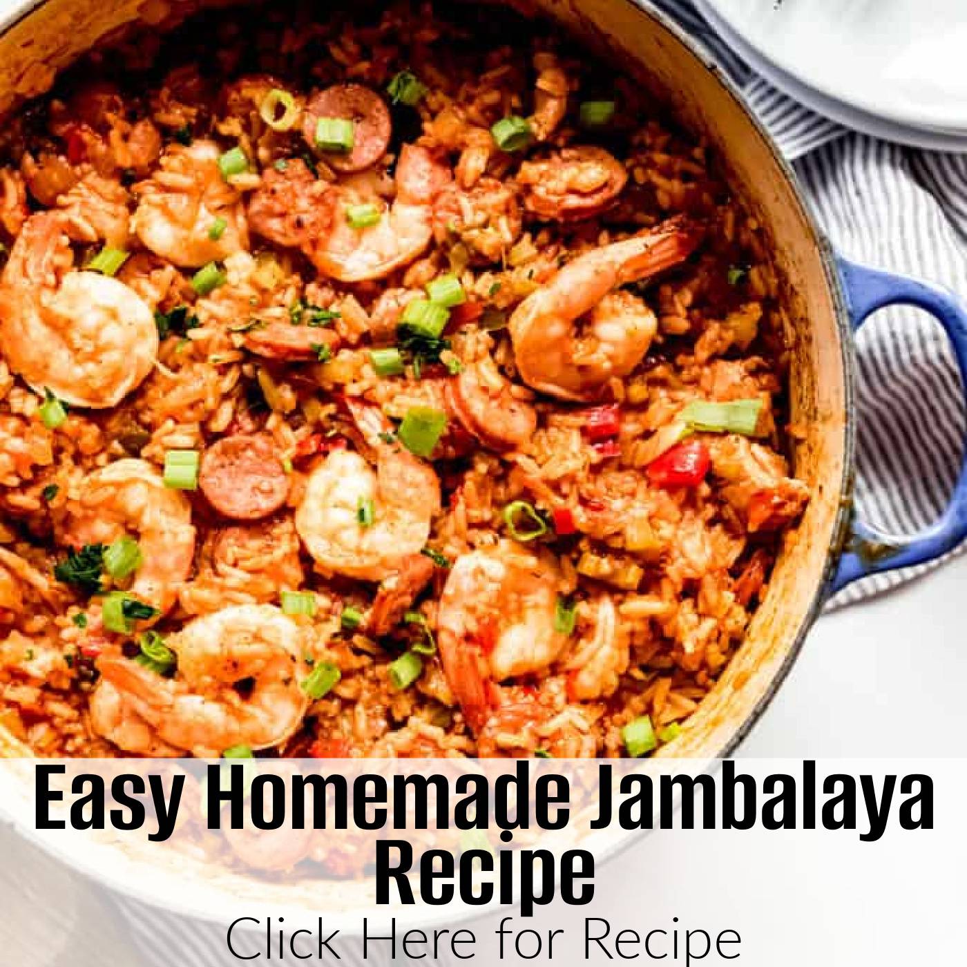 An image of Easy Homemade Jambalaya Recipe