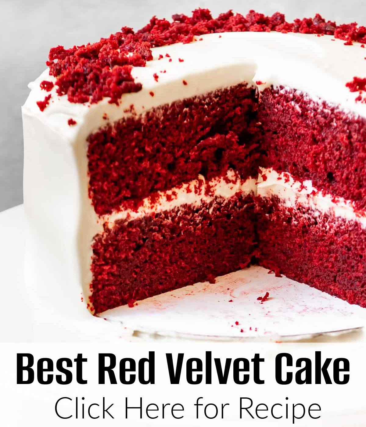 An image of Best Red Velvet Cake.