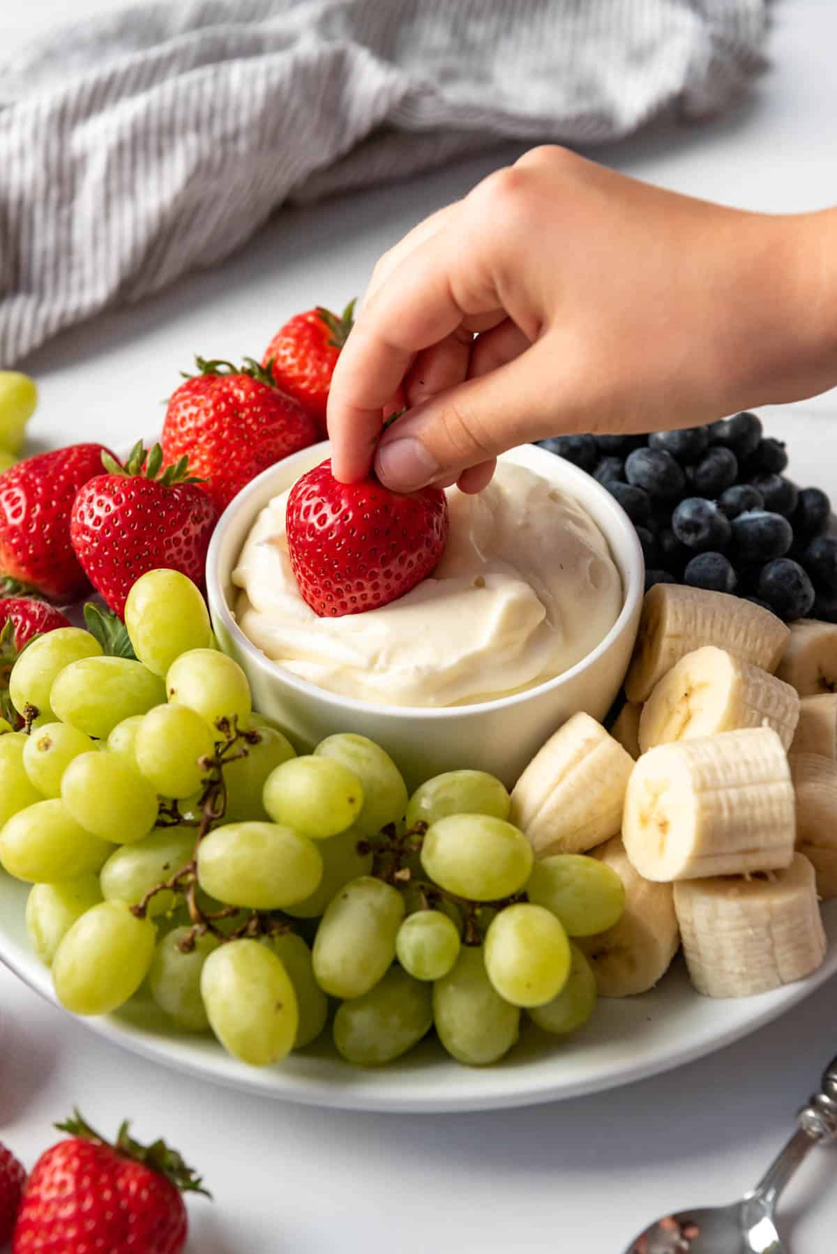 Easy Fruit Dip (only 3 ingredients!)