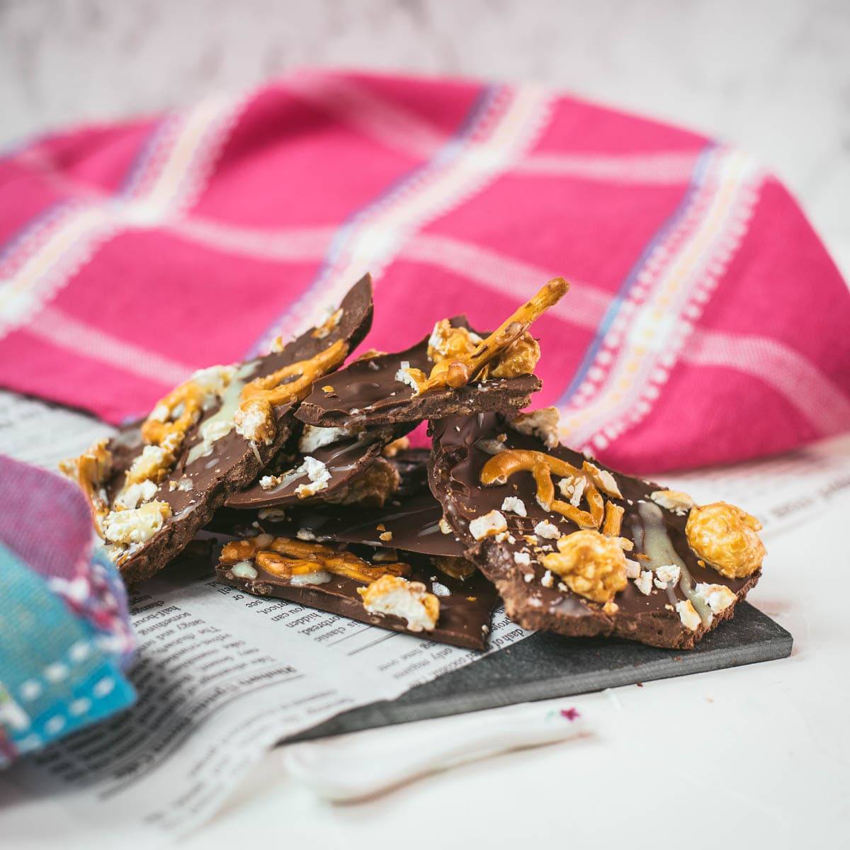 Caramel Chocolate Bark